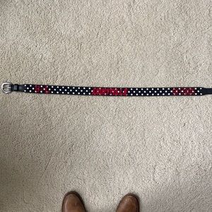 Custom U of L needle point belt